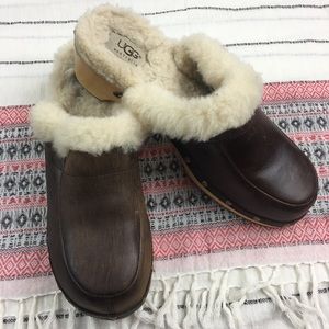 Ugg Leather Clogs